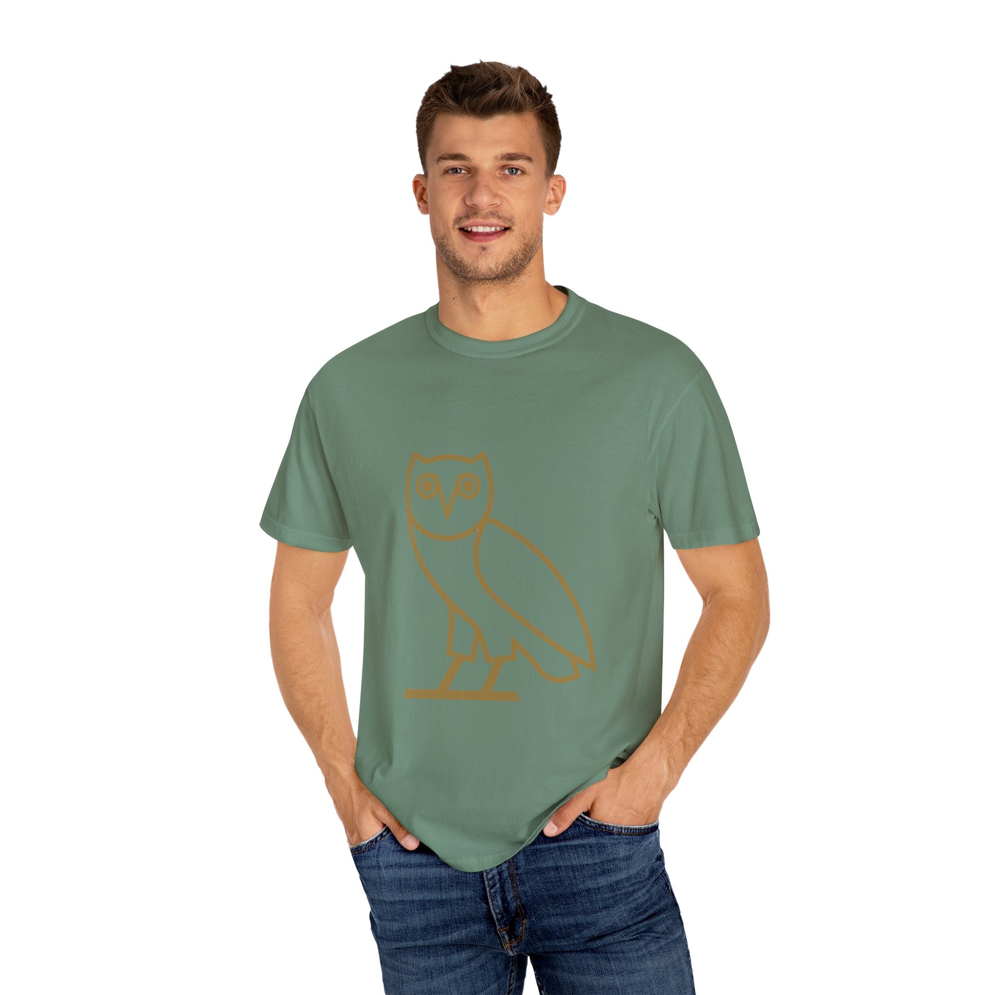 Classic OVO Owl Dyed Tshirt Printify