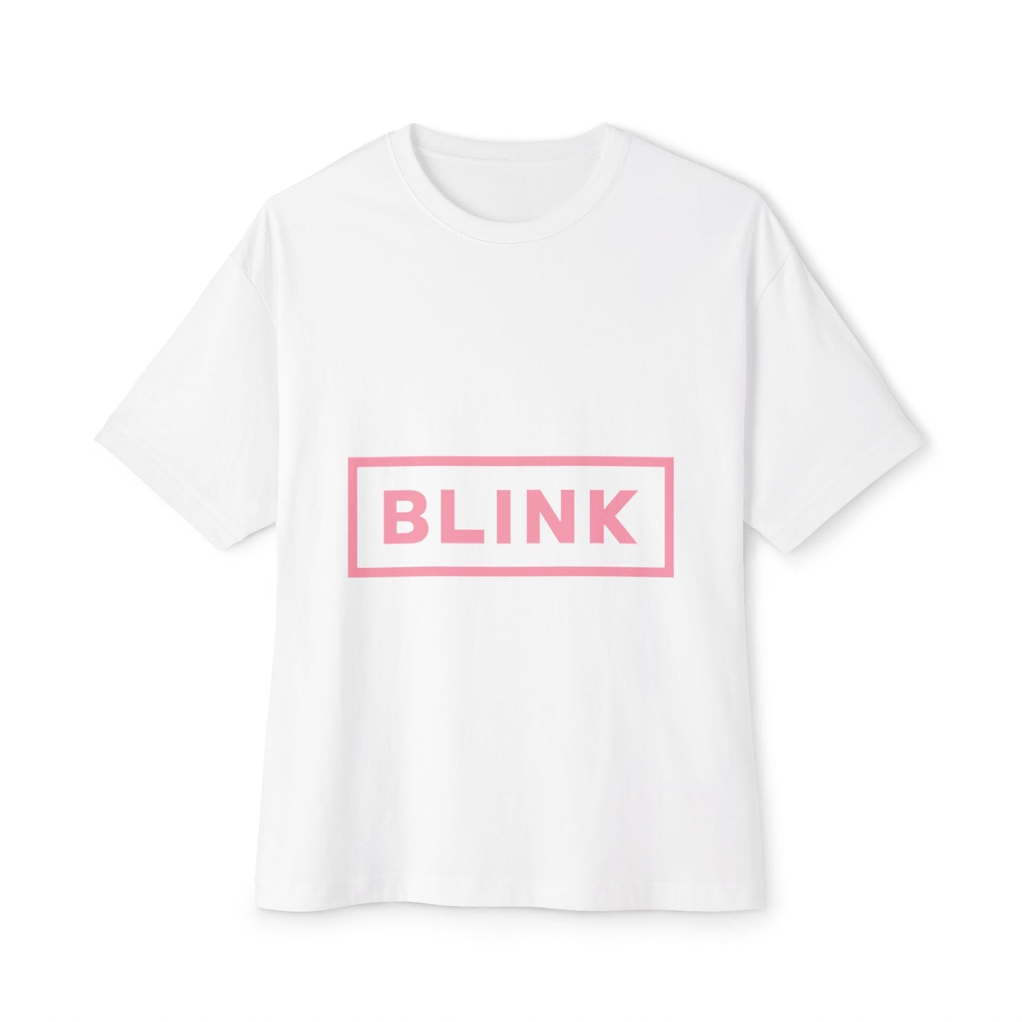 Minimal BLINK Logo – Oversized Boxy Tee Printify