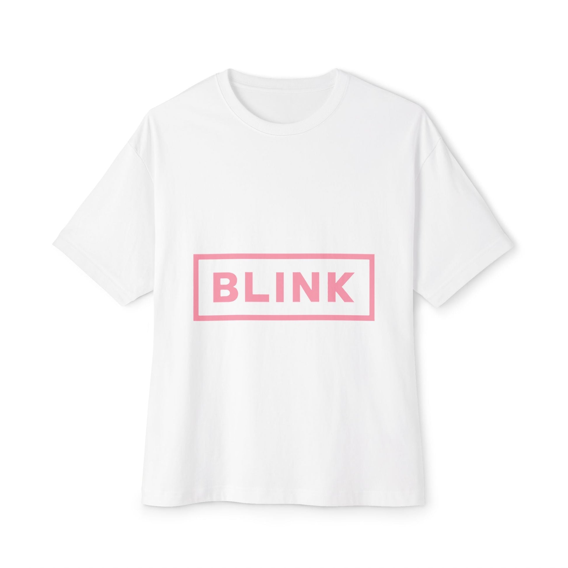 Minimal BLINK Logo – Oversized Boxy Tee Printify