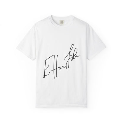 Rainbow Hat Illustration Unisex Garment-Dyed T-shirt - snazzymerch