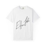 Rainbow Hat Illustration Unisex Garment-Dyed T-shirt - snazzymerch