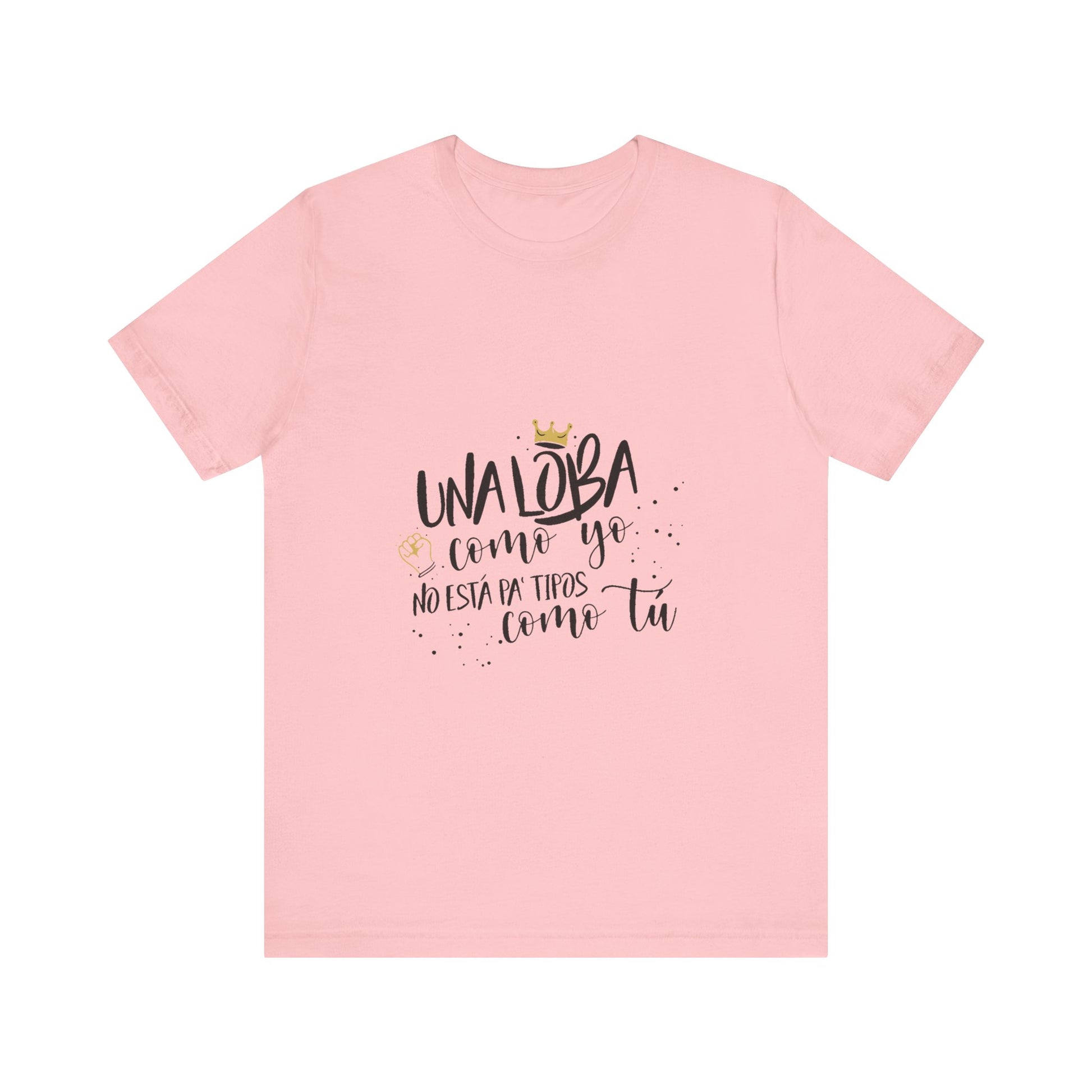 Golden Wolf Energy Unisex jersey short sleeve tee Printify