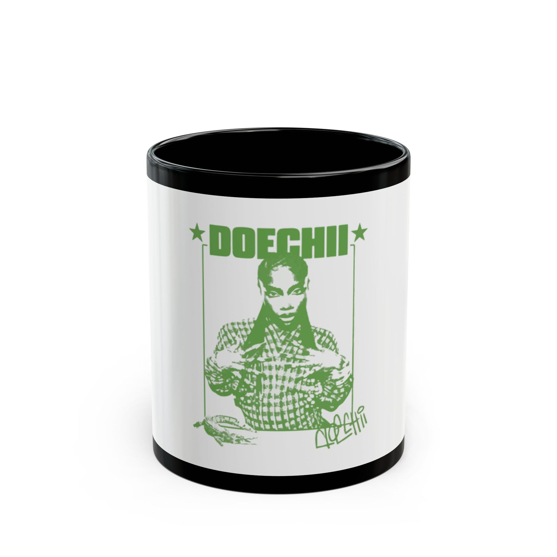 Star Frame Black Mug (11oz, 15oz) - snazzymerch