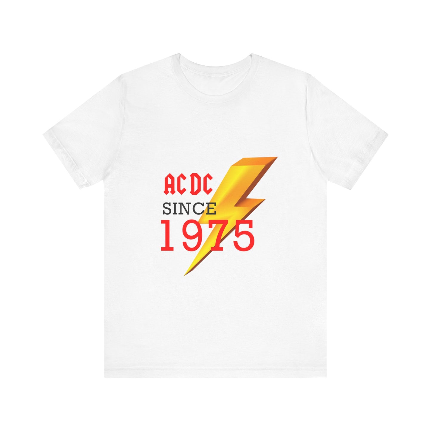 Golden Shockwave ‘75 Unisex short sleeve Tee Printify