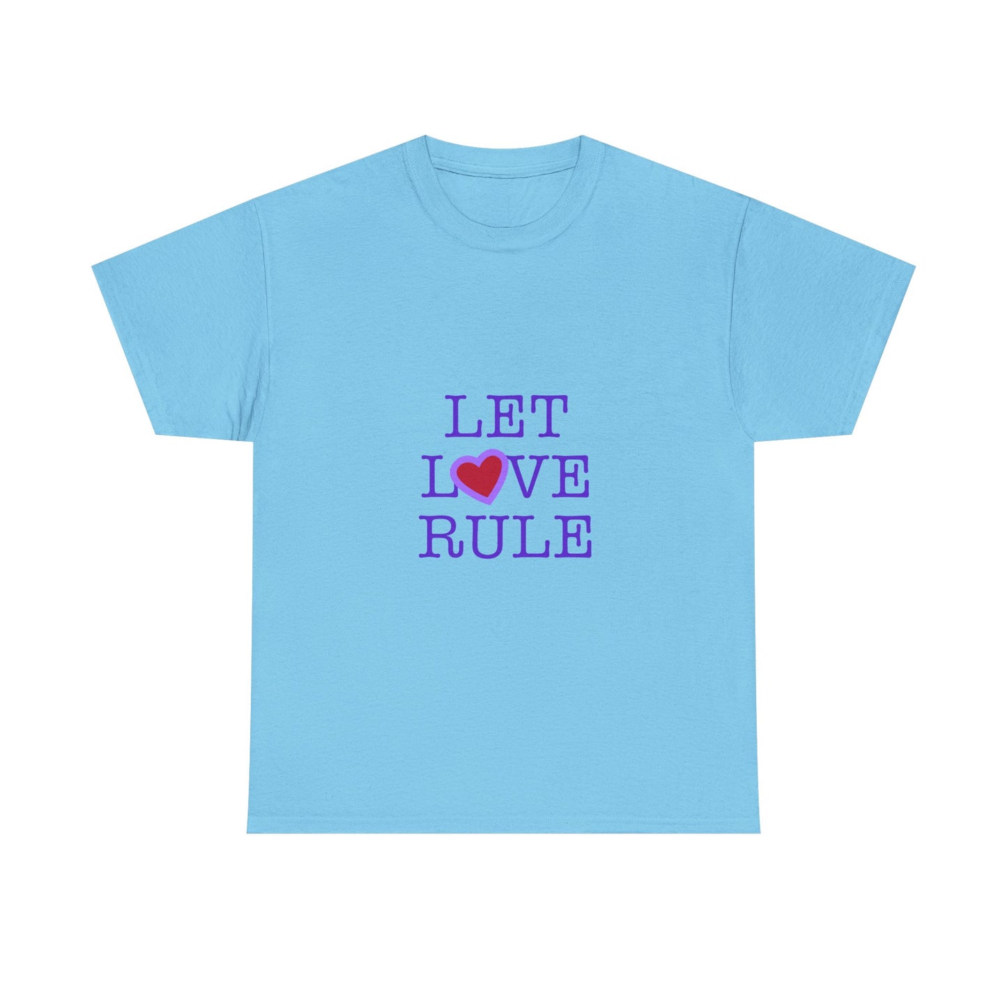 Let Love Rule (Remix) Unisex Heavy cotton tee Printify
