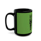 Retro Block Letter Black Mug (11oz, 15oz) - snazzymerch