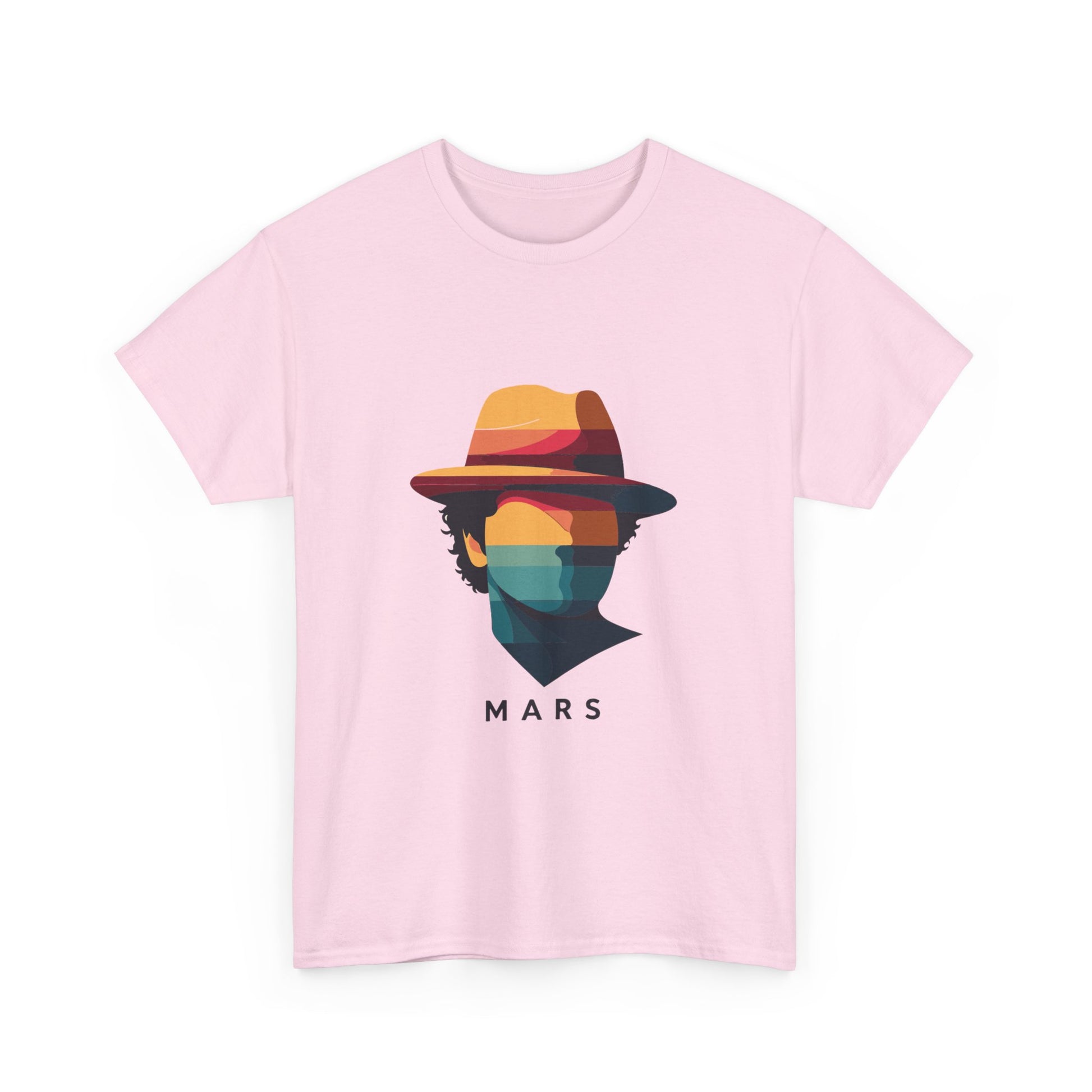 Funk Shadow Portrait Unisex Heavy cotton Tee Printify