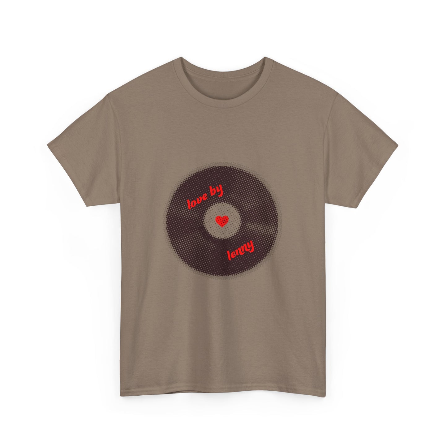 Vinyl Love Spin Unisex Heavy cotton tee Printify