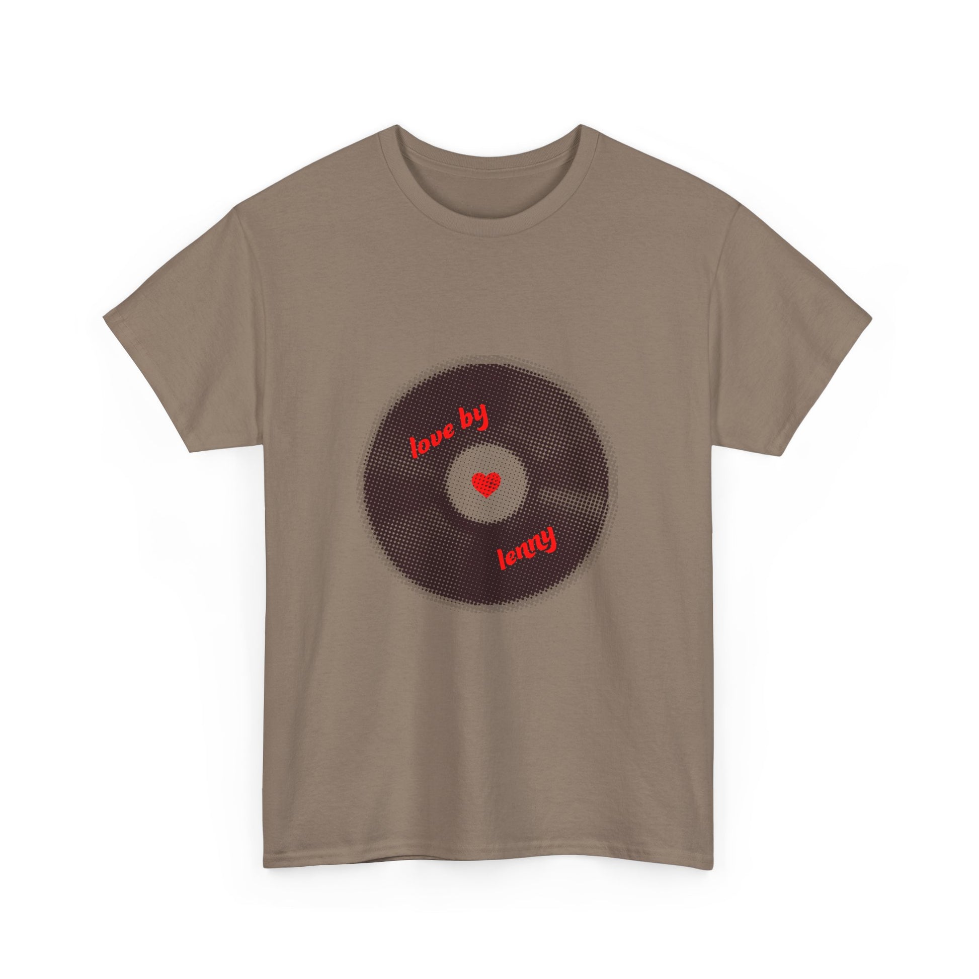 Vinyl Love Spin Unisex Heavy cotton tee Printify