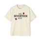 Starburst Seventeen Men's Heavy Oversized Tee - snazzymerch