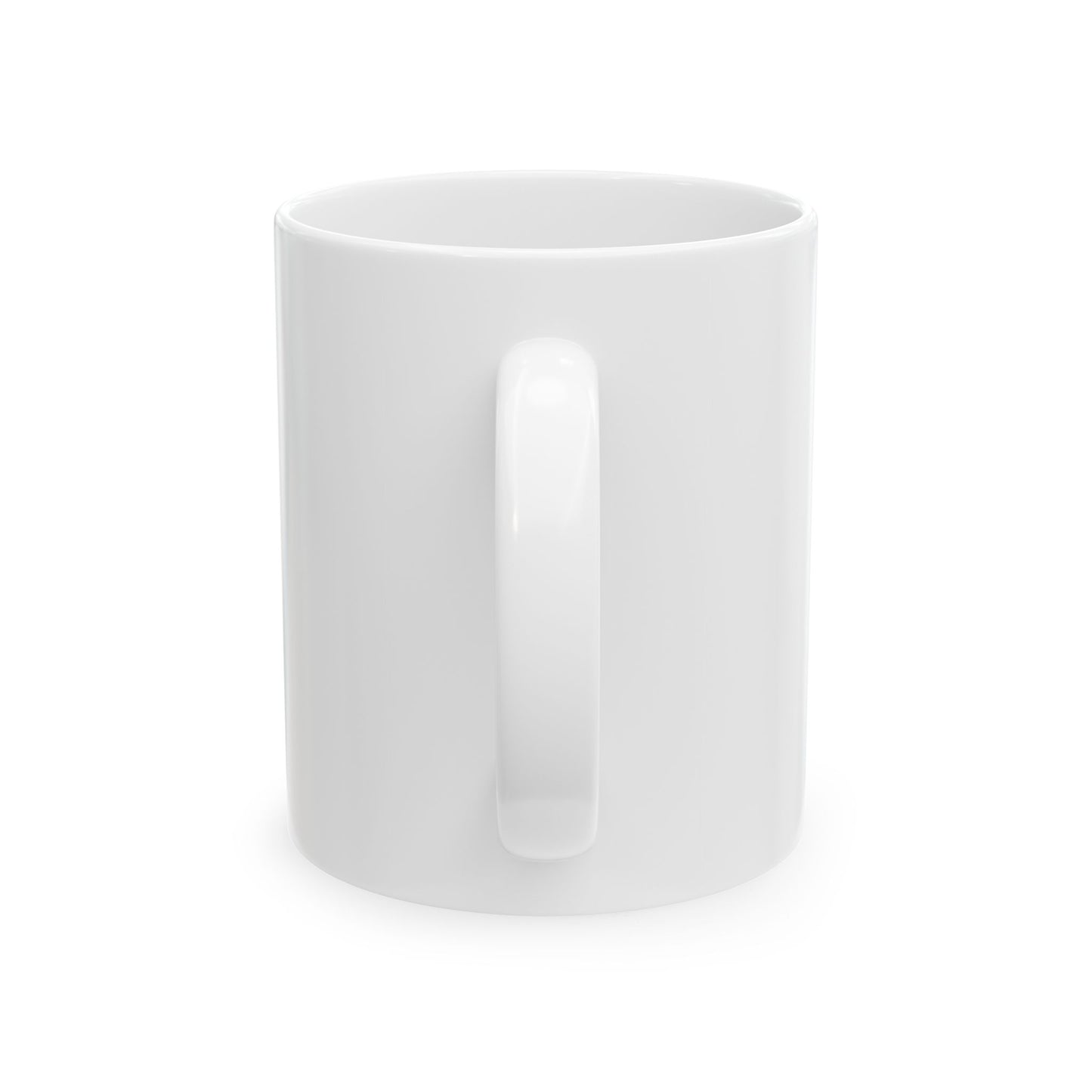 Retro Block Letter Ceramic Mug, (11oz, 15oz) - snazzymerch