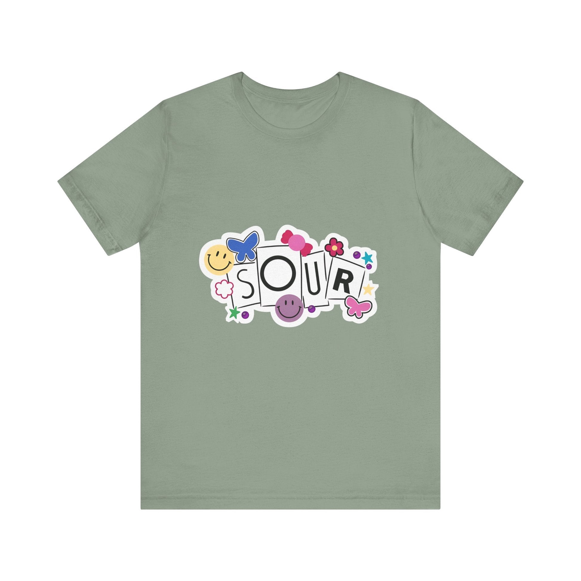 Olivia Rodrigo Unisex Jersey Short Sleeve Tee - Sour Printify