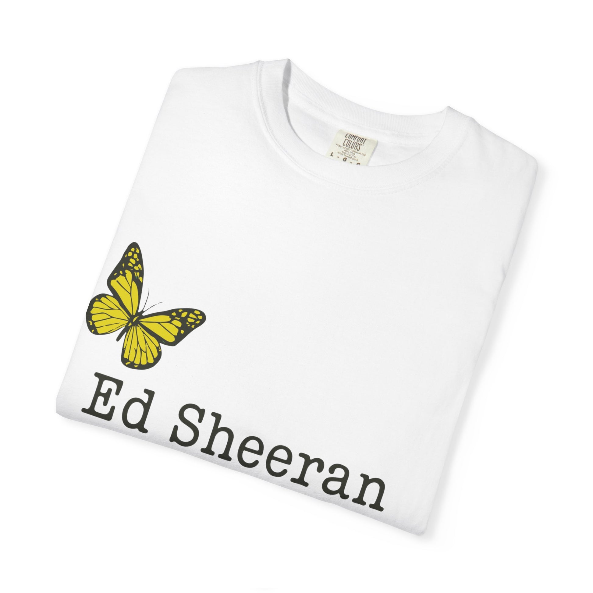 Ed Sheeran Butterfly Dyed T-Shirt | Vintage Fit
