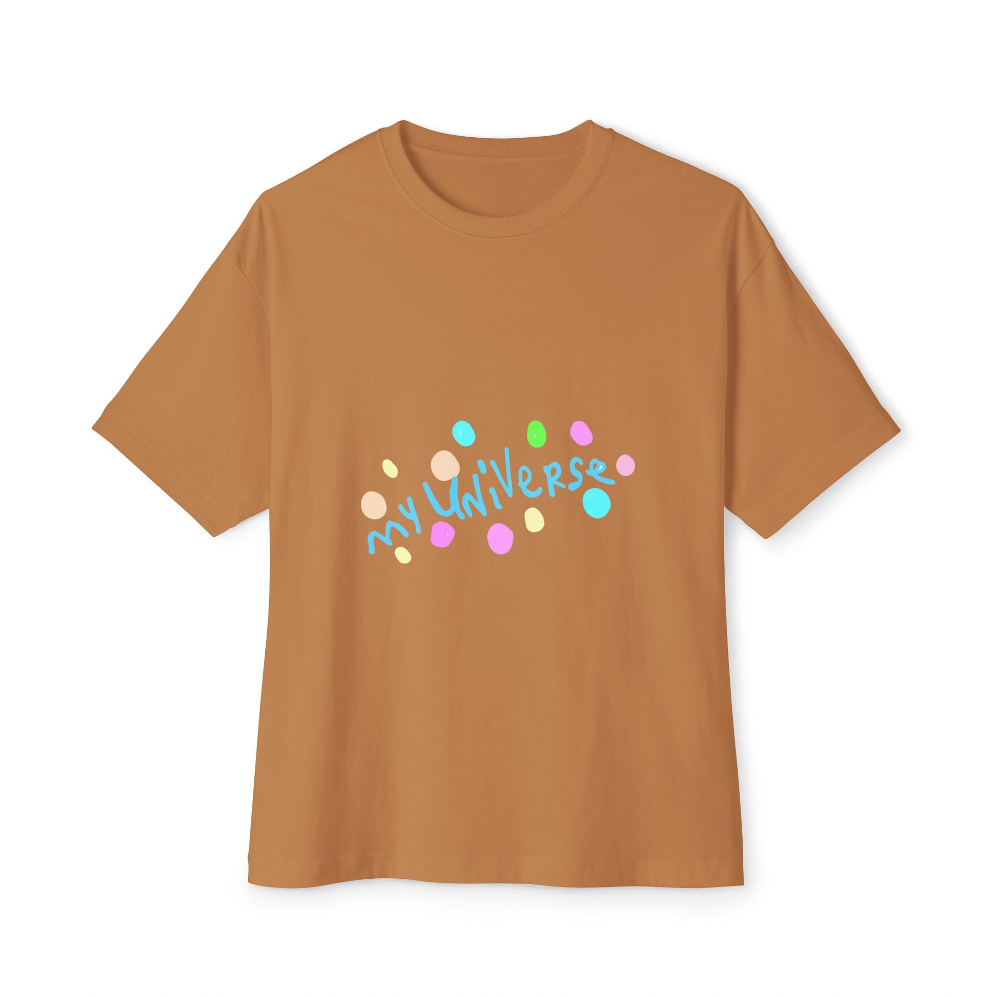 Pastel Universe Unisex Oversized Boxy Tee Printify