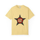 Retro Star Emblem Unisex Garment-Dyed T-shirt - snazzymerch