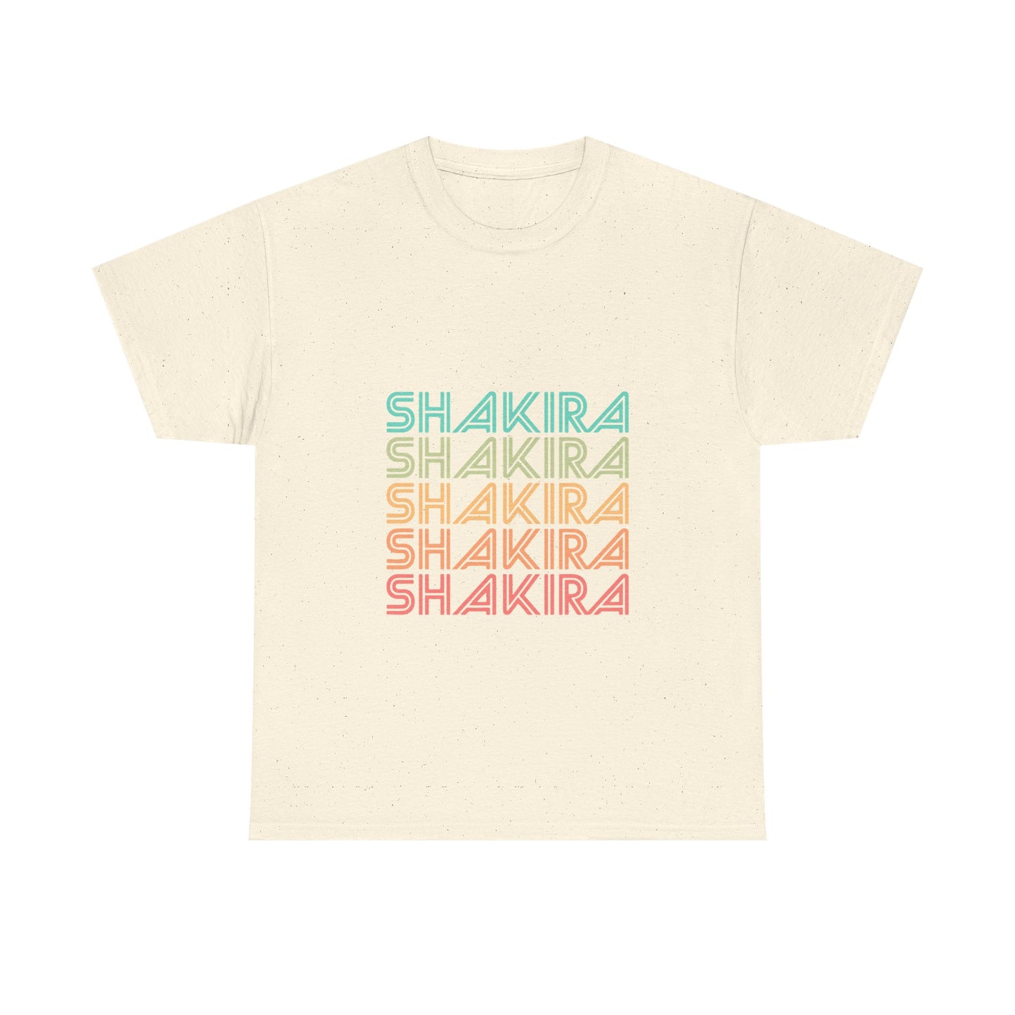 Retro Pop Lines Unisex Heavy cotton tee Printify