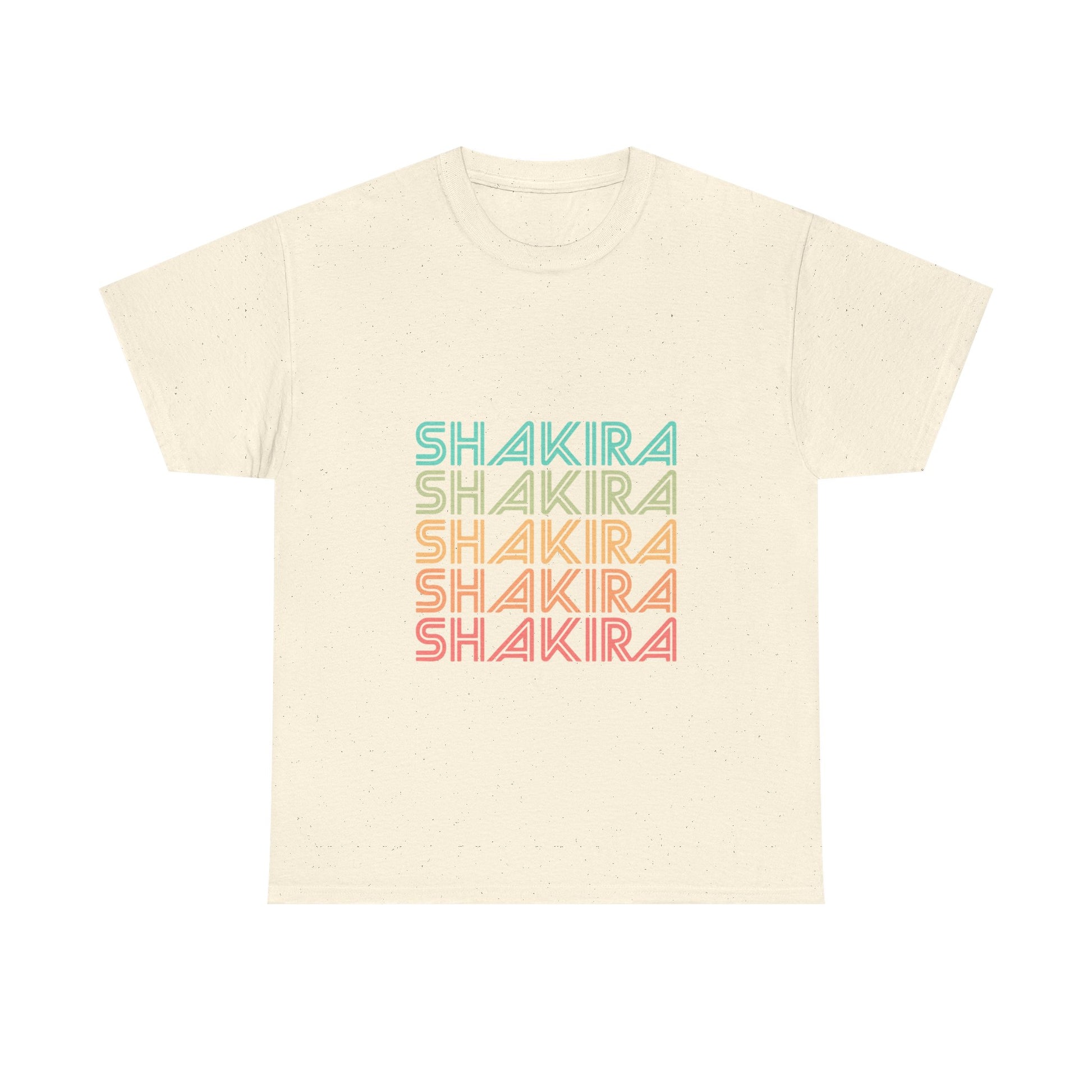 Retro Pop Lines Unisex Heavy cotton tee Printify