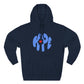 Heart of Hope Retro Three-Panel Fleece Hoodie - snazzymerch
