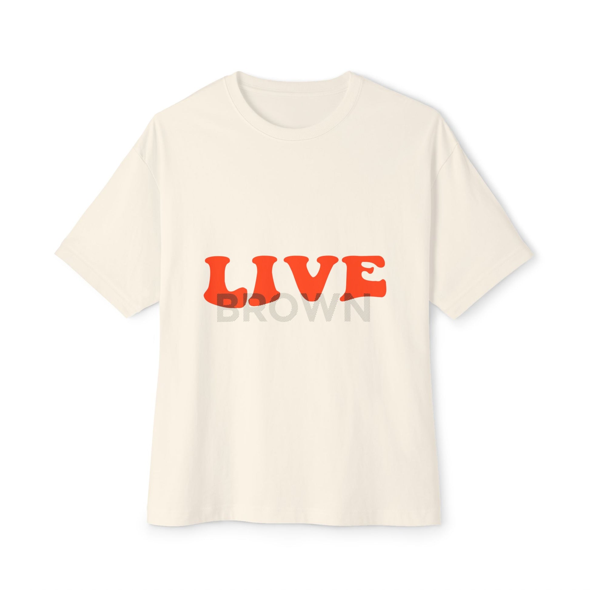Live Unisex Oversized Boxy Tee - snazzymerch