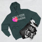 Never Ends Heart Three-Panel Fleece Hoodie - snazzymerch