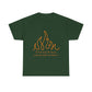 Flame Unisex Heavy Cotton Tee - snazzymerch