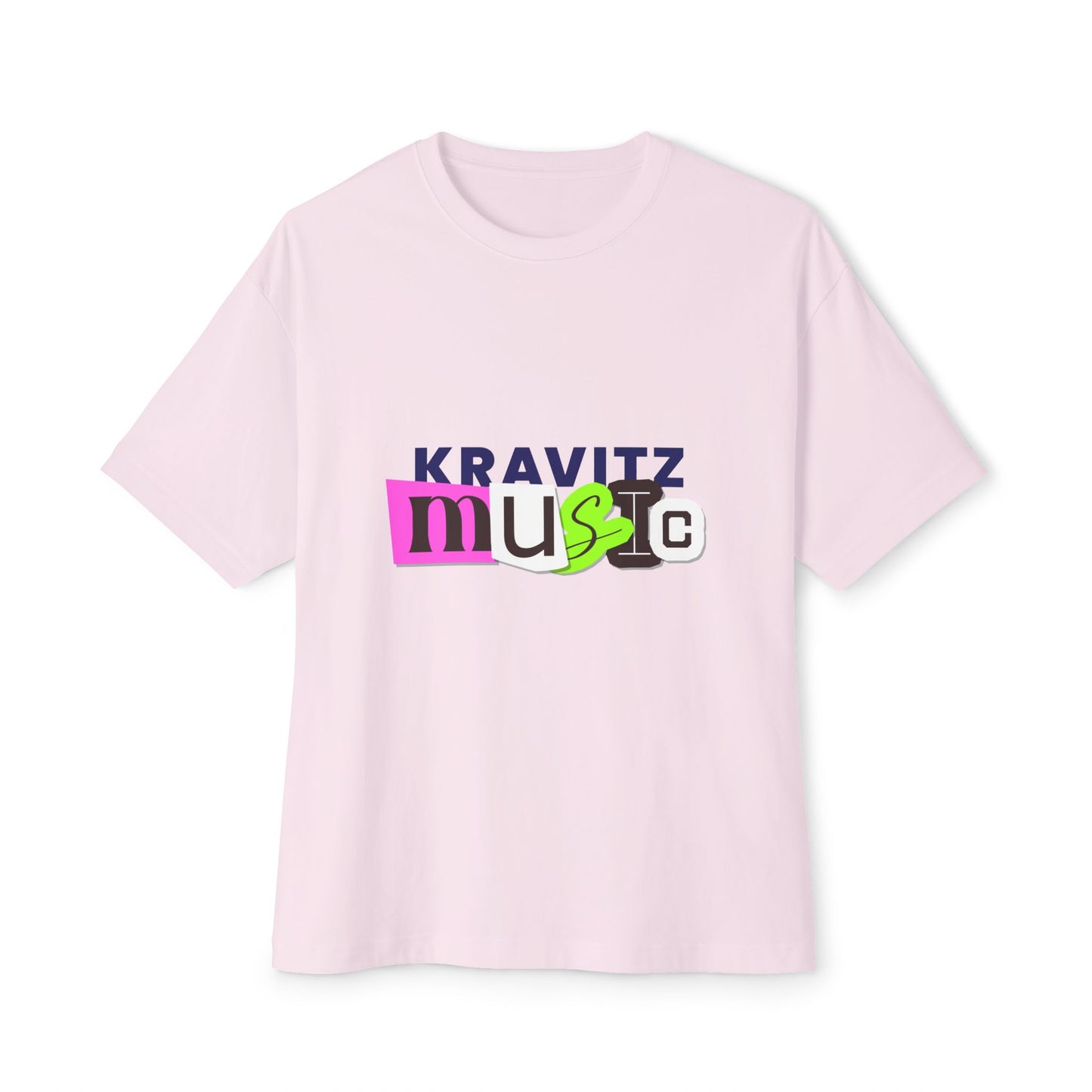 Mixed Tape Music Unisex Oversized Boxy tee Printify