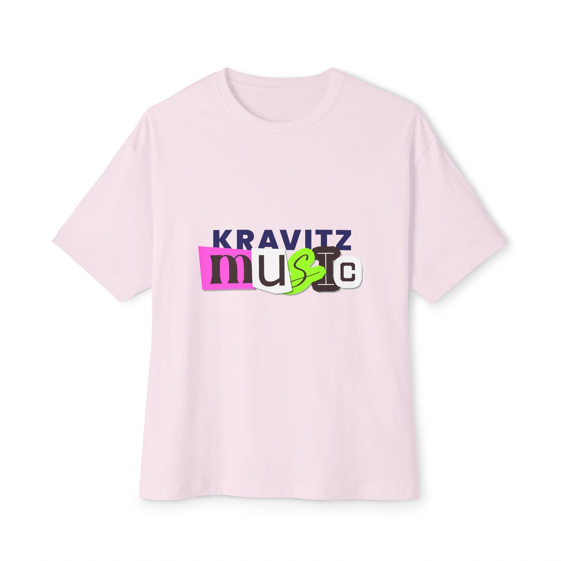 Mixed Tape Music Unisex Oversized Boxy tee Printify