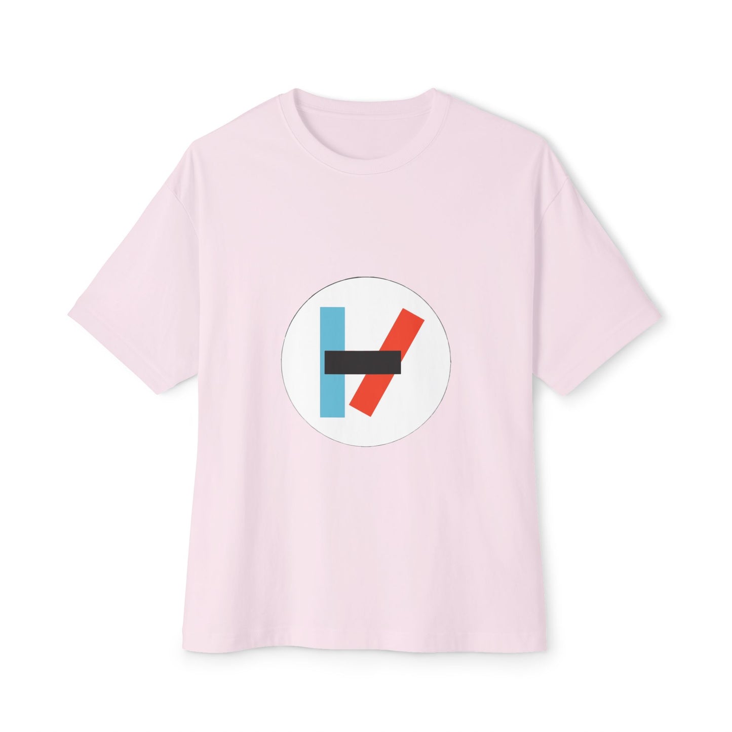 Circle Flame Unisex Oversized Boxy Tee - snazzymerch