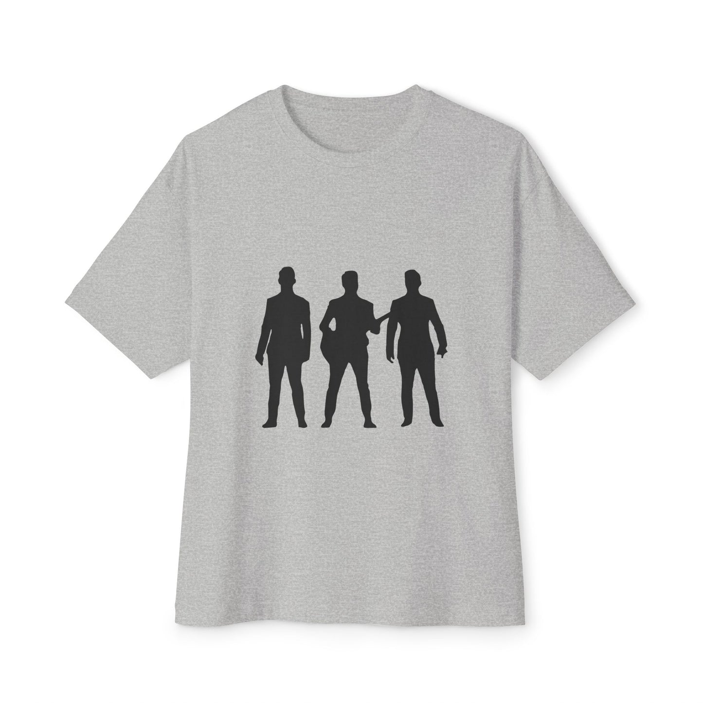 Trendy Black Unisex Oversized Boxy Tee - snazzymerch