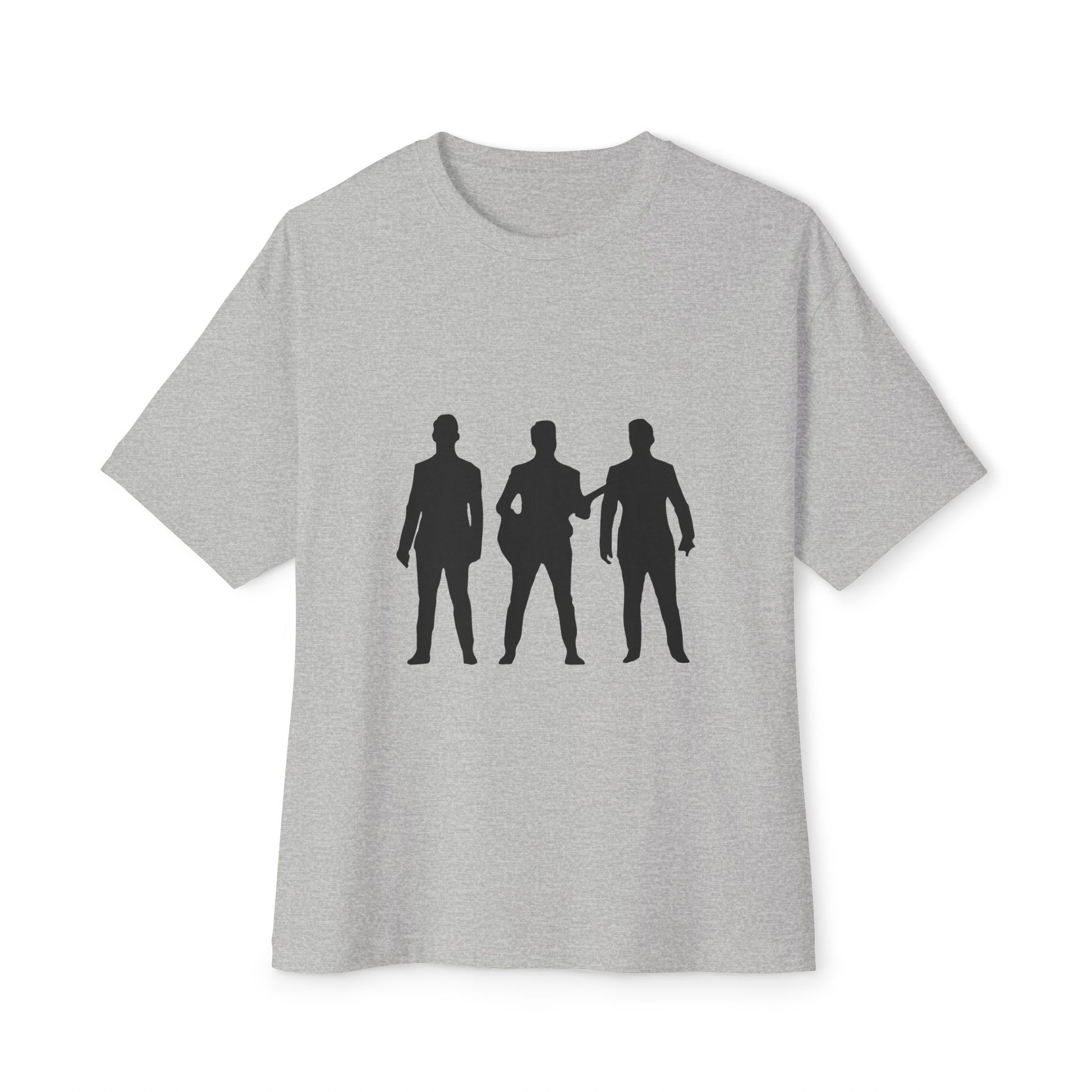 Trendy Black Unisex Oversized Boxy Tee - snazzymerch