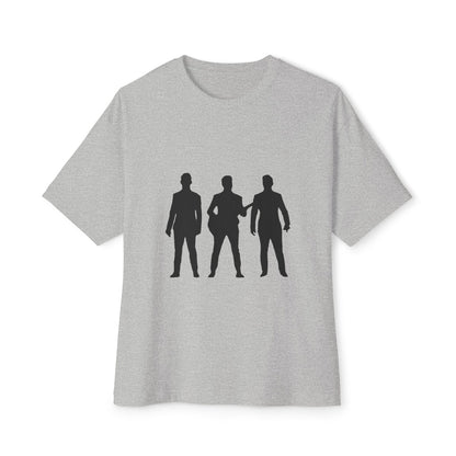 Trendy Black Unisex Oversized Boxy Tee - snazzymerch