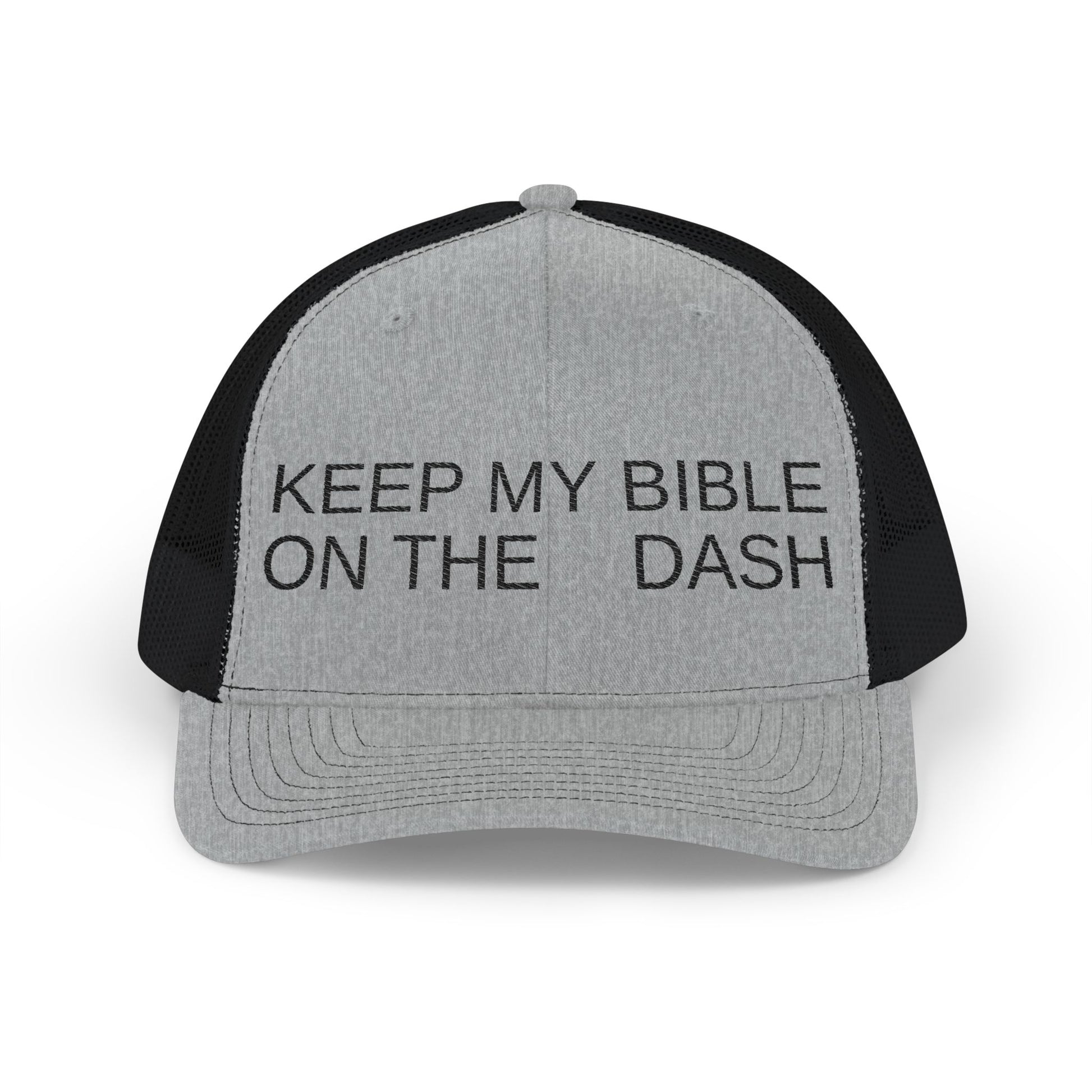 Faith-Inspired Country Snapback Trucker Cap (Embroidery) - snazzymerch