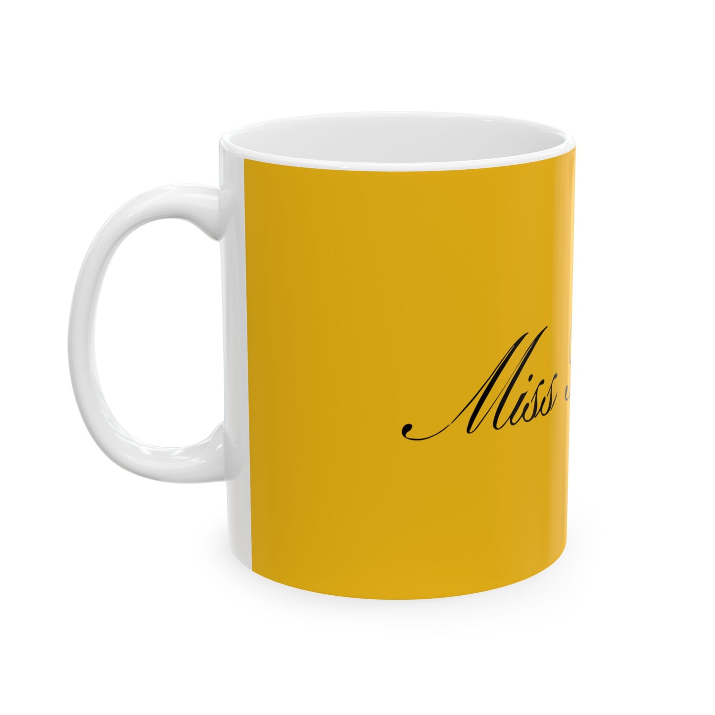 Minimalist Monochrome Ceramic Mug, (11oz, 15oz) - snazzymerch