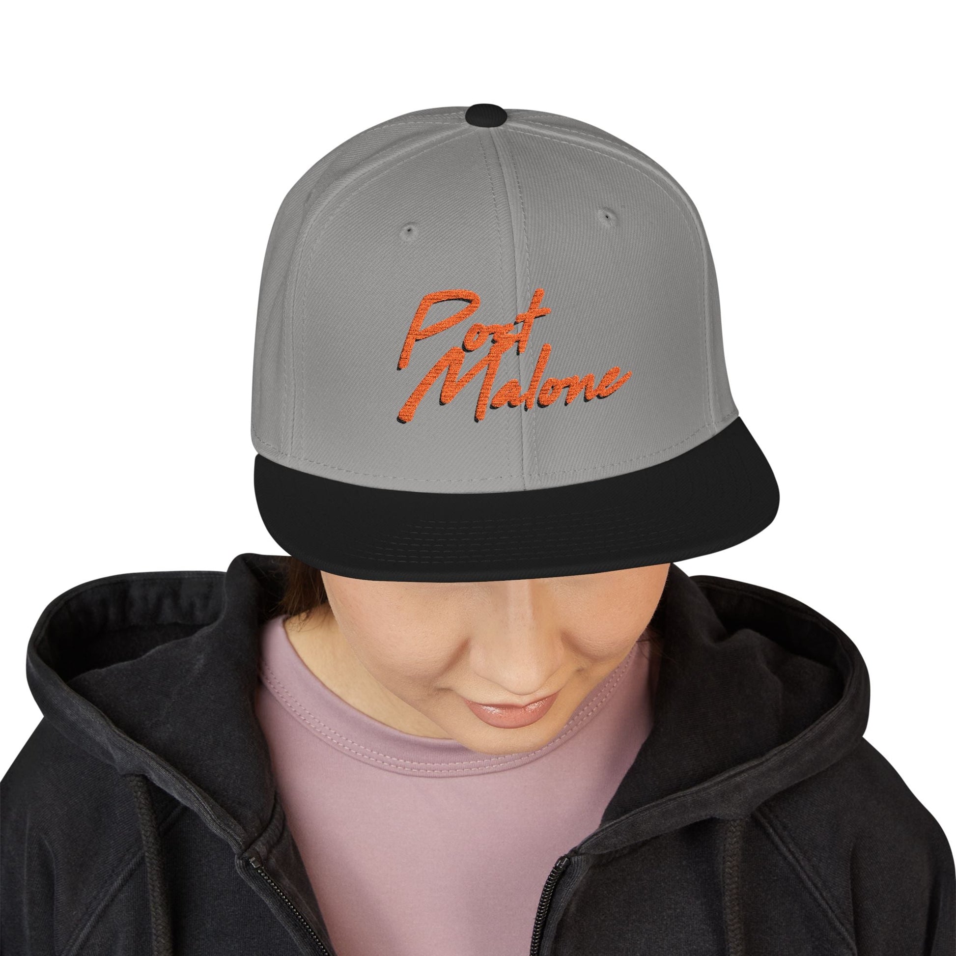Snapback (Embroidery) – Post Malone Name Design Printify