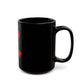 Art Portrait Black Mug (11oz, 15oz) - snazzymerch