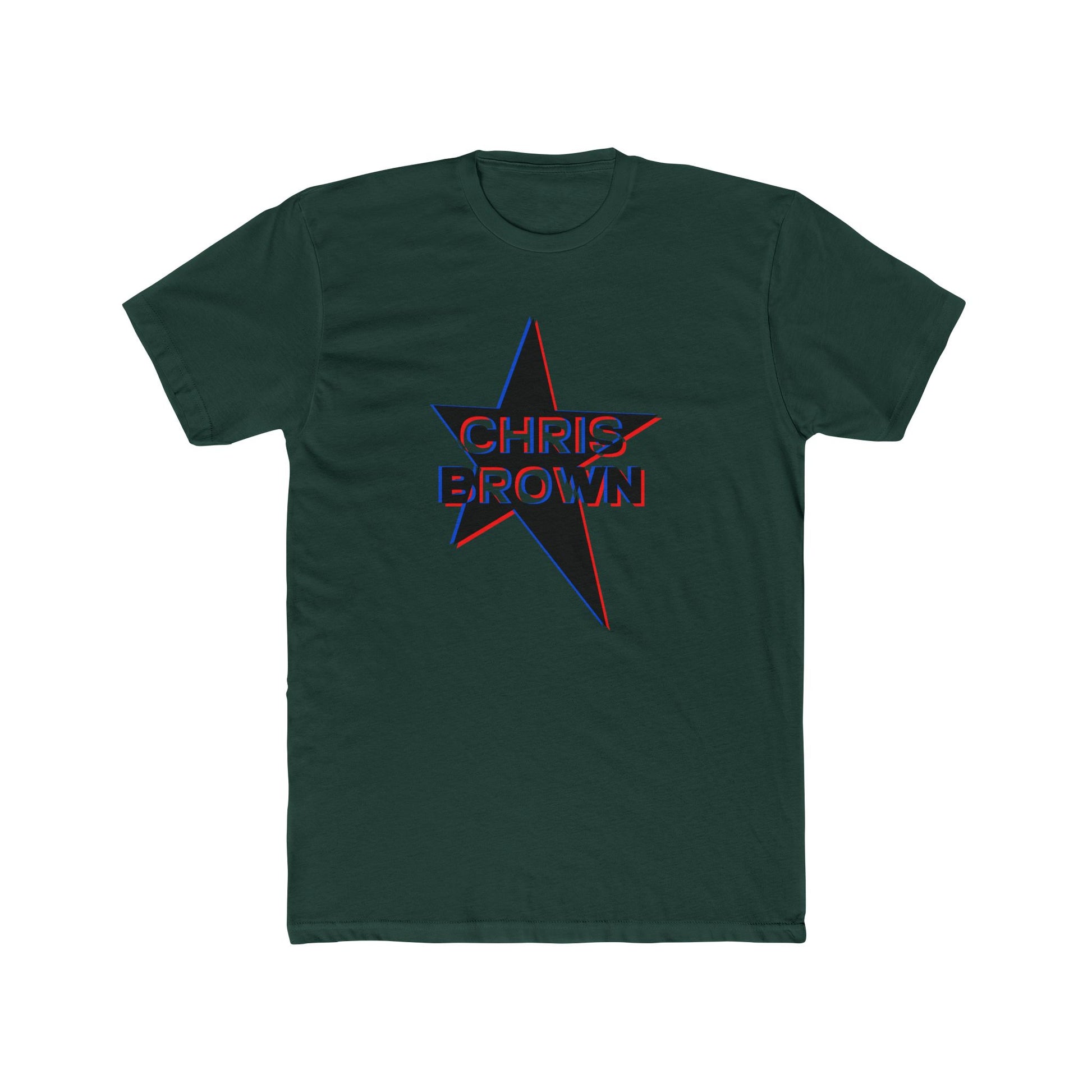 Star Outline Retro Unisex Cotton Tee - snazzymerch