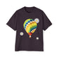 Dream Balloon Graphic Men's Heavy Oversized Tee - snazzymerch