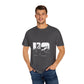 Bold Block Letter Graphic Unisex Garment-Dyed T-shirt - snazzymerch