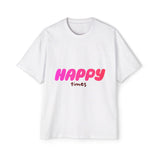 Happy Times Gradient Men's Heavy Oversized Tee - snazzymerch