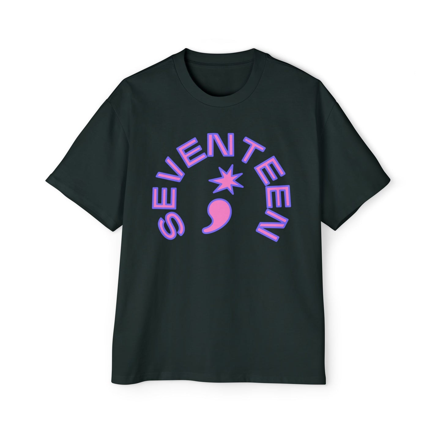 Arc Star Seventeen Men's Heavy Oversized Tee - snazzymerch