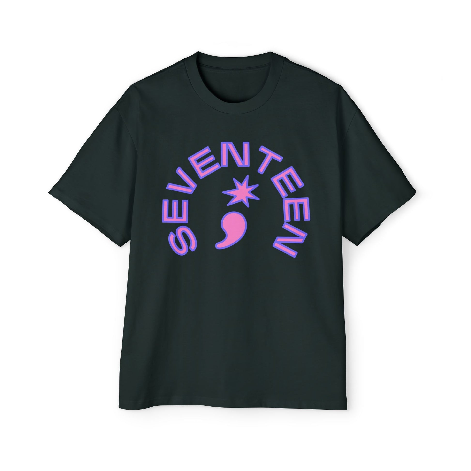 Arc Star Seventeen Men's Heavy Oversized Tee - snazzymerch