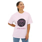 Neon Bloom Unisex Oversized Boxy Tee Printify