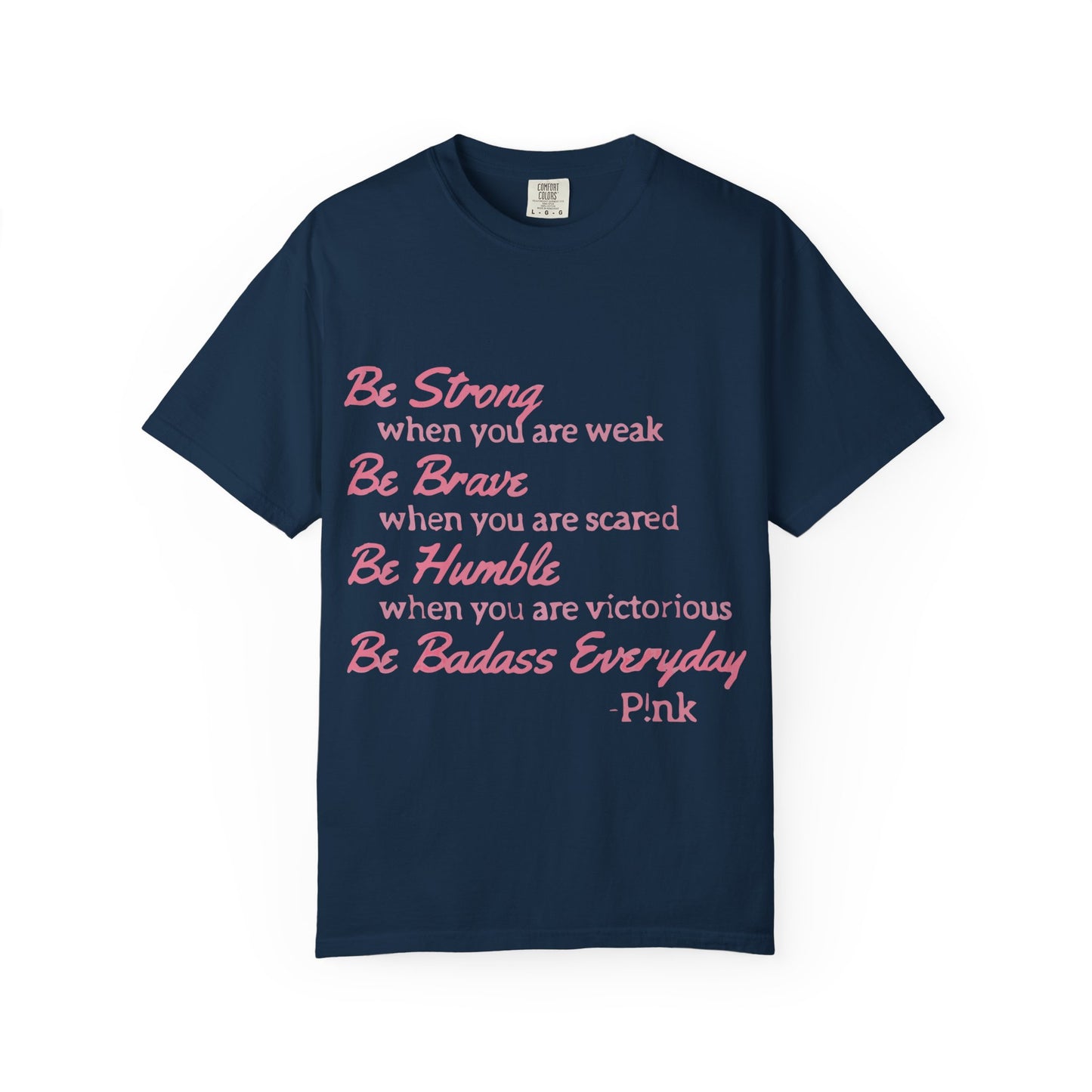 Beautiful Script Unisex Garment-Dyed T-shirt - snazzymerch