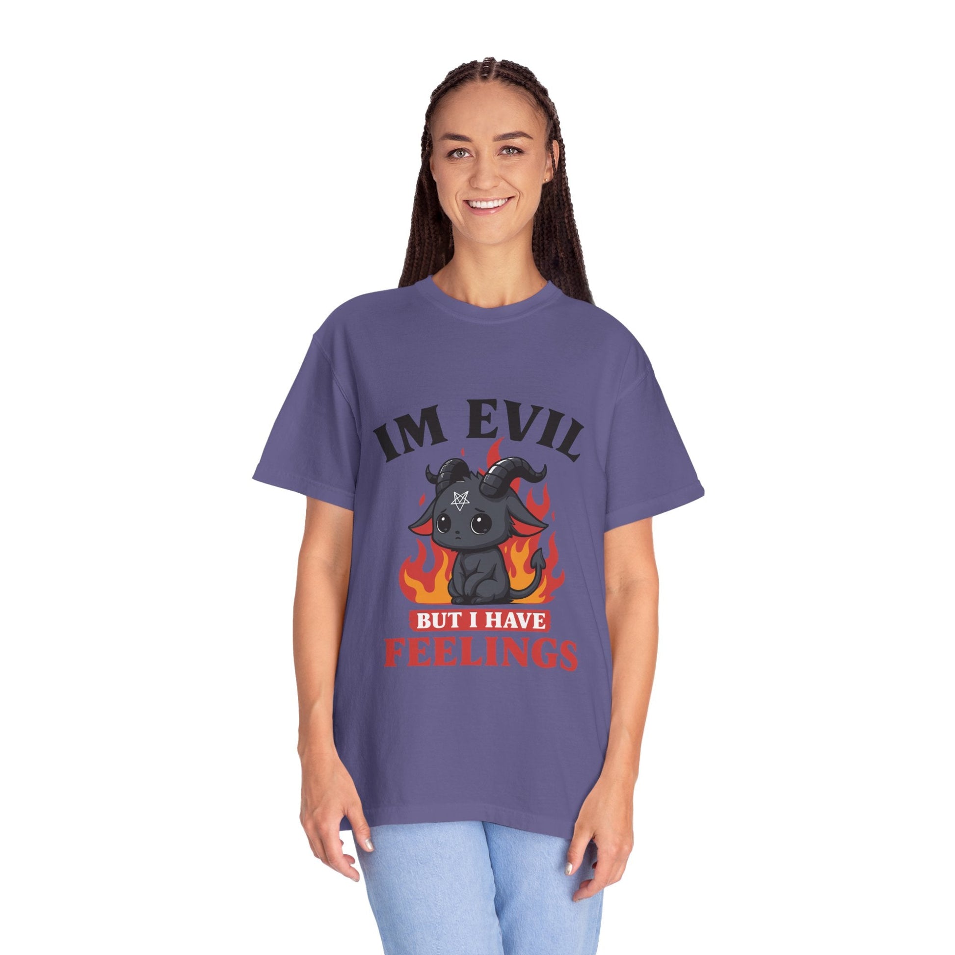 Dyed T-shirt – Snazzy Evil Edition Printify