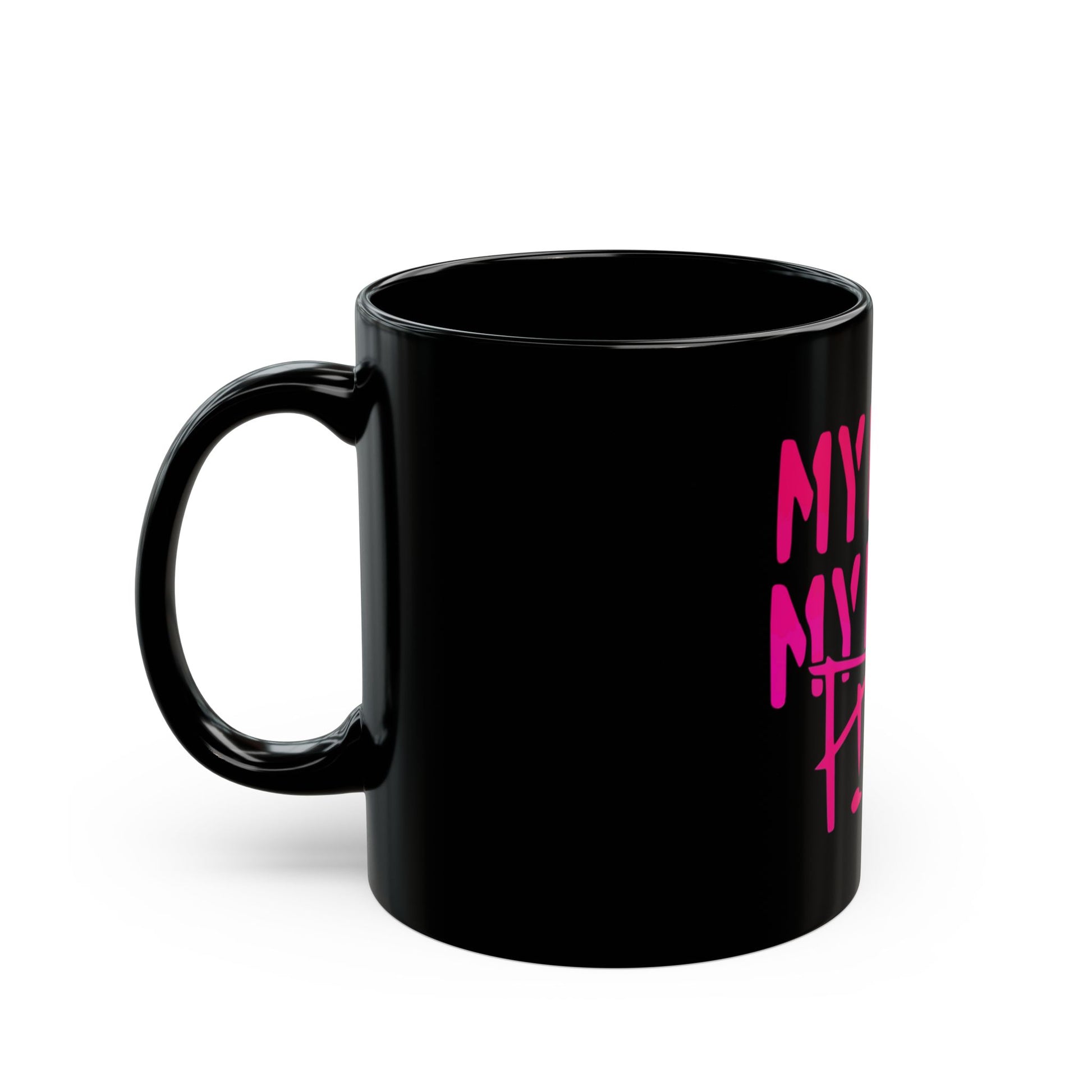 Love & Energy Black Mug (11oz, 15oz) - snazzymerch