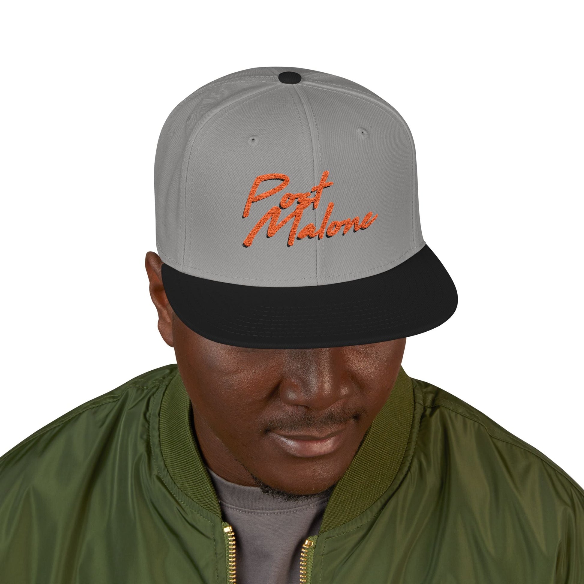 Snapback (Embroidery) – Post Melone Name Design Printify