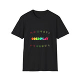 Unisex Softstyle T-Shirt Inspired by Coldplay’s Signage Printify