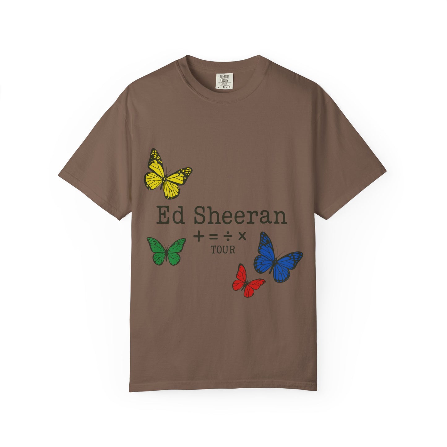 Ed Sheeran Butterfly Dyed T-Shirt | Vintage Fit