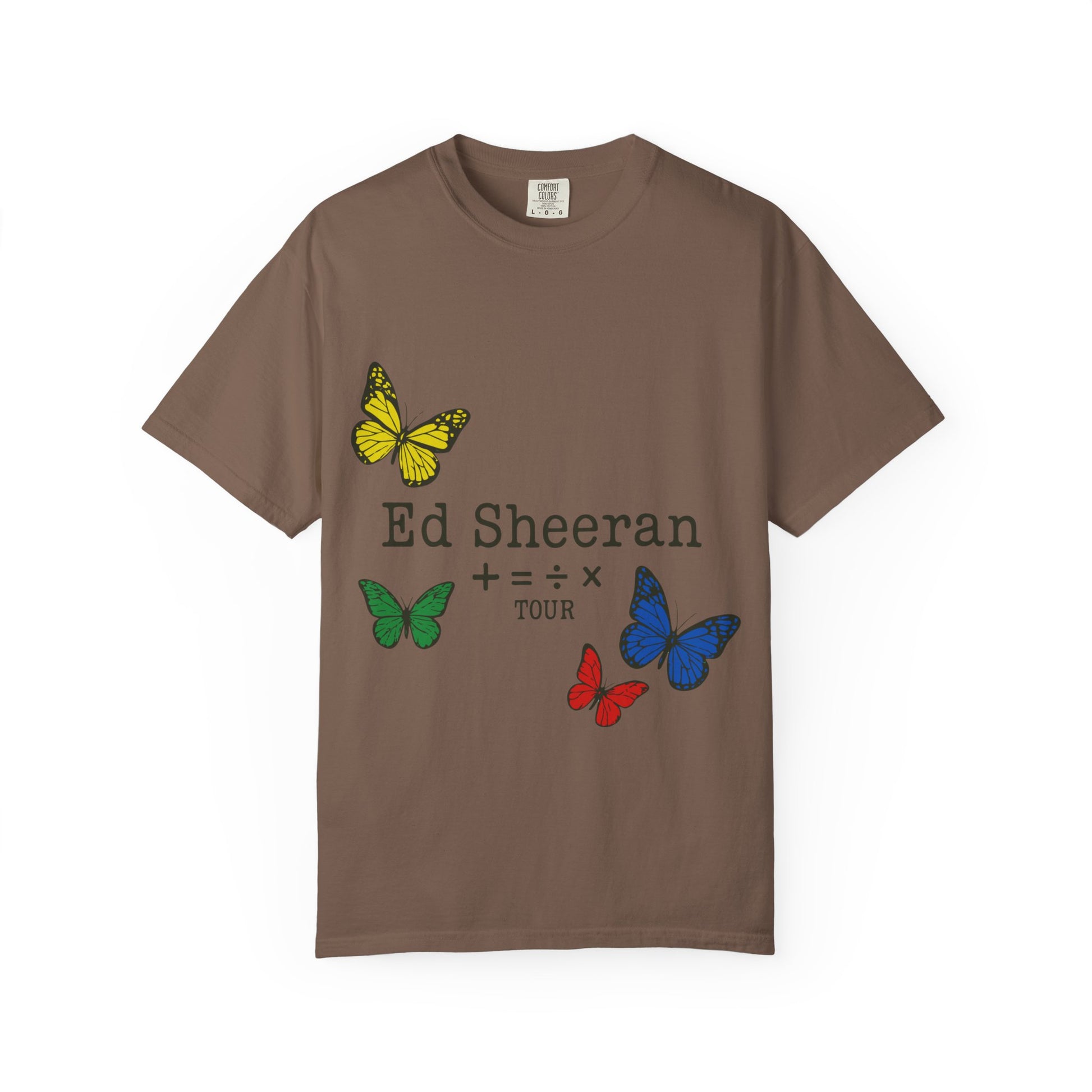 Ed Sheeran Butterfly Dyed T-Shirt | Vintage Fit