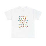 Minimalist Paw Print Unisex Heavy Cotton Tee Printify